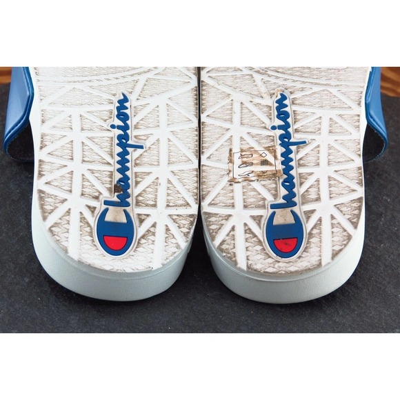 Champion Size 7 M Blue Slide Synthetic Men Shoes 100147M‎ - Picture 7 of 8